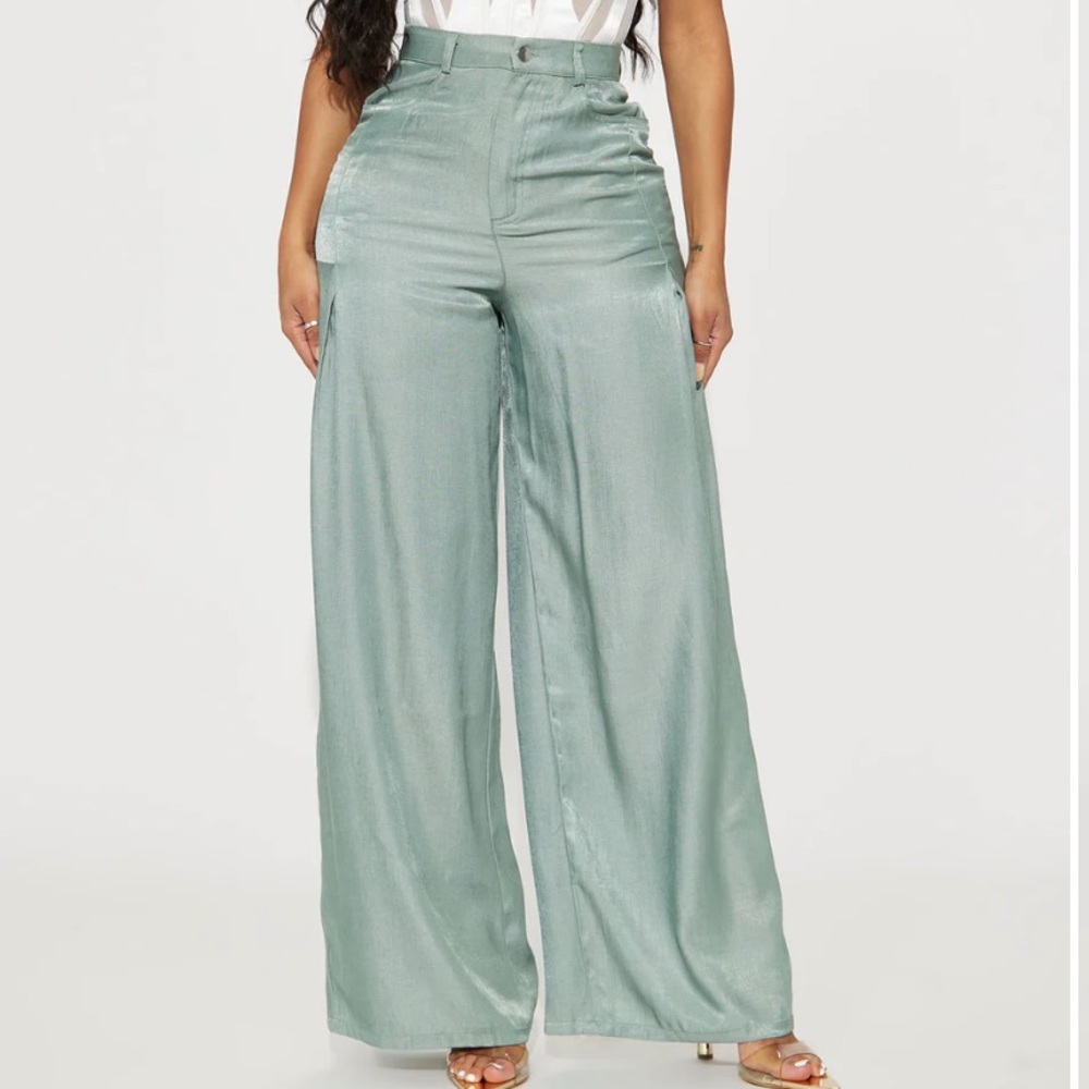NWT Satin Pants